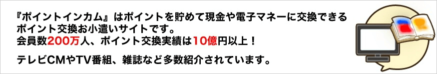 ポイントインカムの概要